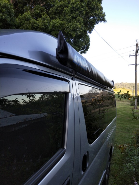 Ozroofracks | Gutter Mount Awning