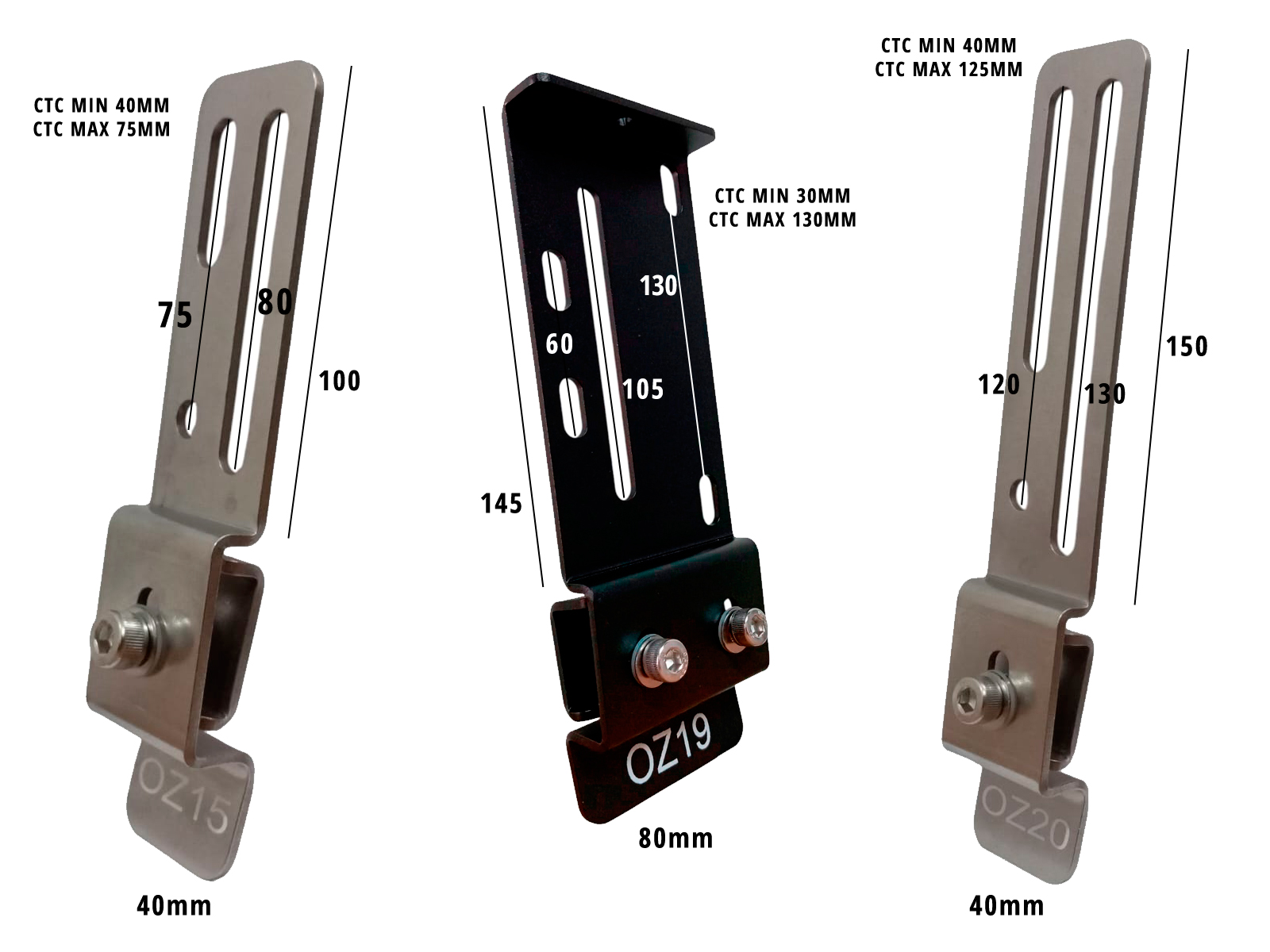 Ozroofracks | Van Gutter Mount Roof Rack