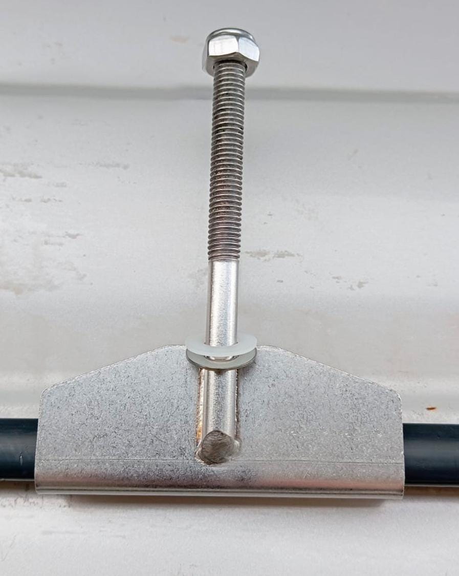 OZ10 Roof Rack Gutter Long T-Clamp