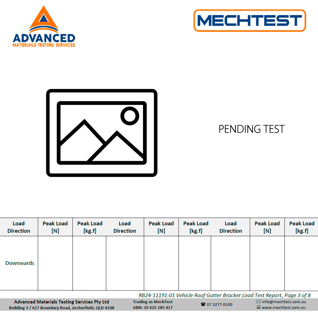 OZ21 Loading Test
