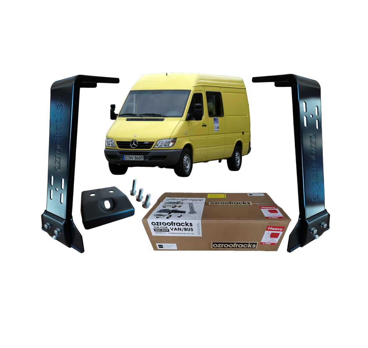 12x OZ44 Carbon Steel Brackets Ozroofracks